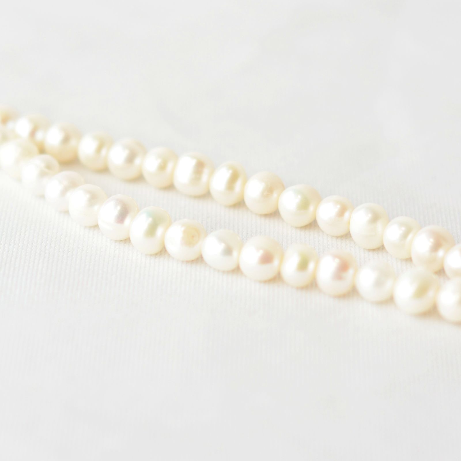 VINTAGE HOLLYWOOD】Antique angel pearl necklace / ヴィンテージ