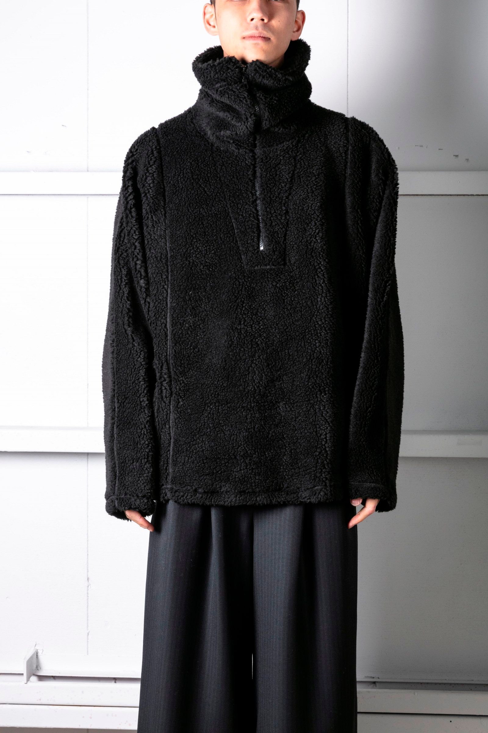 massive super high neck (BLACK)