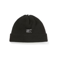 WATCH CAP （BLACK / ブラック） ワッチキャップ｜9262-AC05