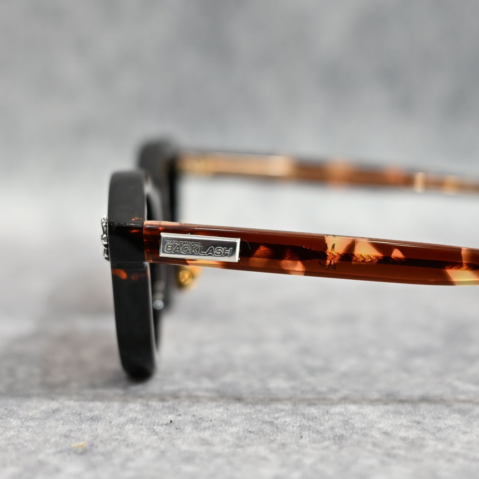 THE LINE × CASABLANCA サングラス タイプ 2 （BROWN×L.GRAY / ブラウン×ライトグレー） CAS-02