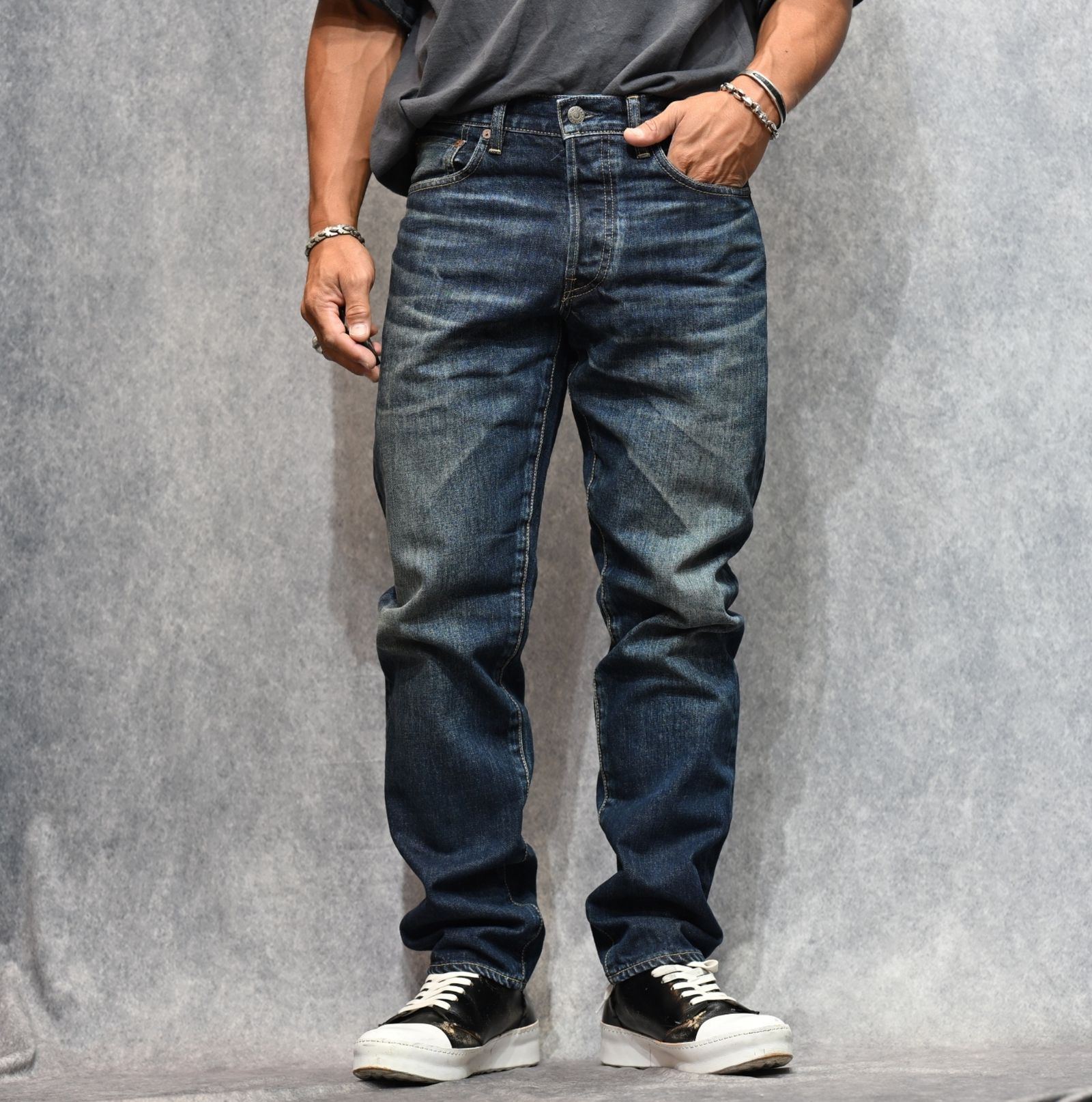 C,Straight 5pocket Pants （USD） / デニムパンツ ジーンズ｜2509-1005