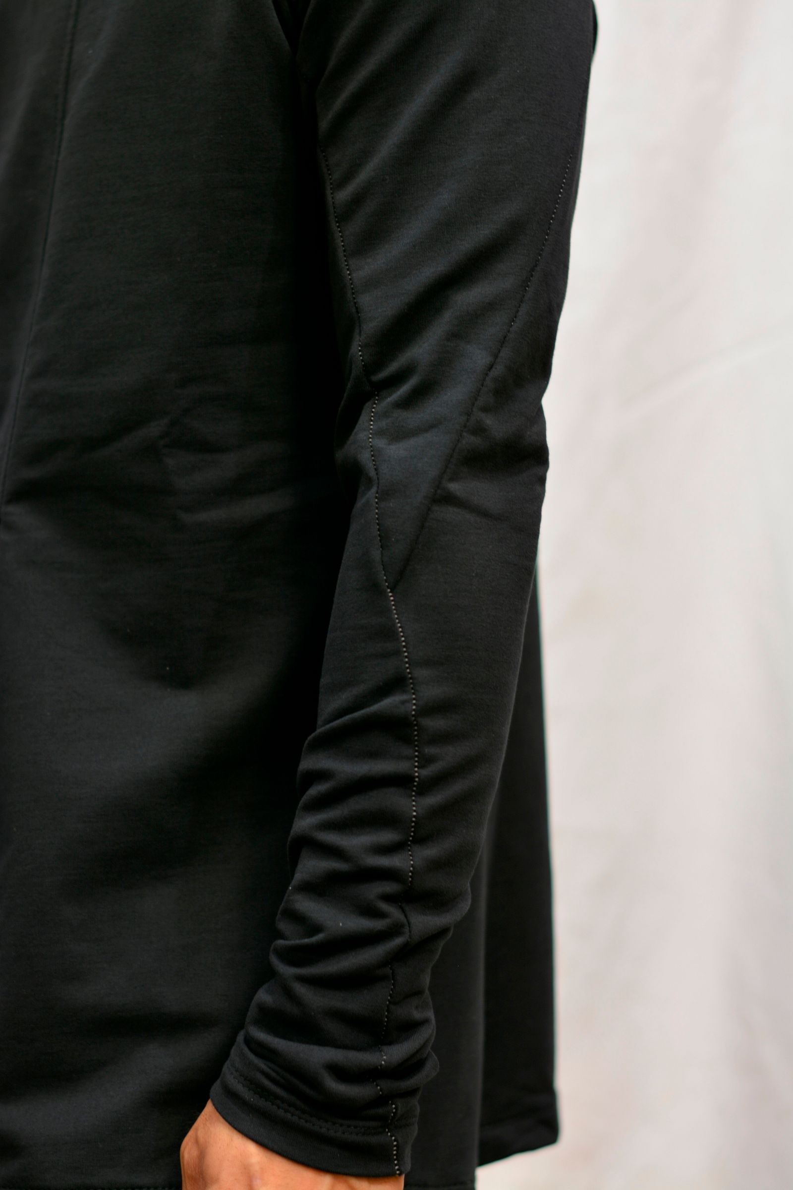 CAT & SAWN CUT TACK FRONT LONG SLEEVE