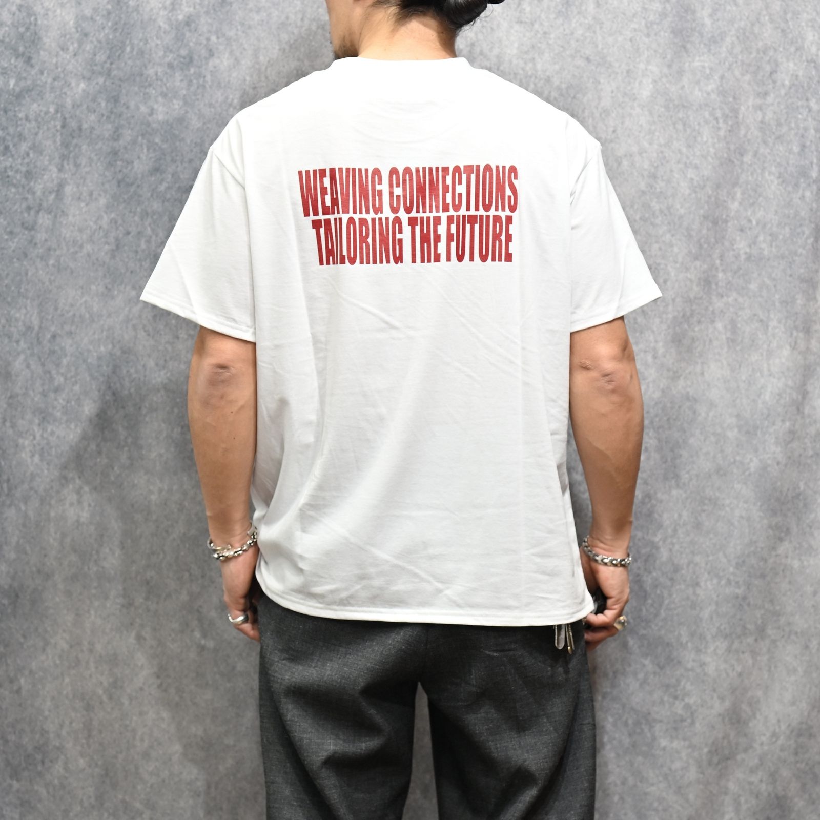 × YUKI TANAKA Photo Print T-SH （WHT）フォトプリント Tシャツ （ホワイト）｜YT-MND-08