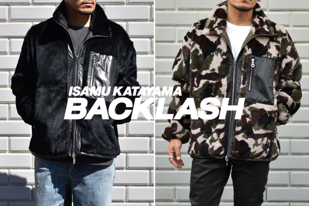 ISAMUKATAYAMA BACKLASH  2022A/W COLLECTION 【シーンで使い分けれるリバーシブルブルゾン】