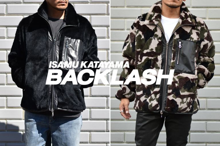 ISAMUKATAYAMA BACKLASH  2022A/W COLLECTION 【シーンで使い分けれるリバーシブルブルゾン】