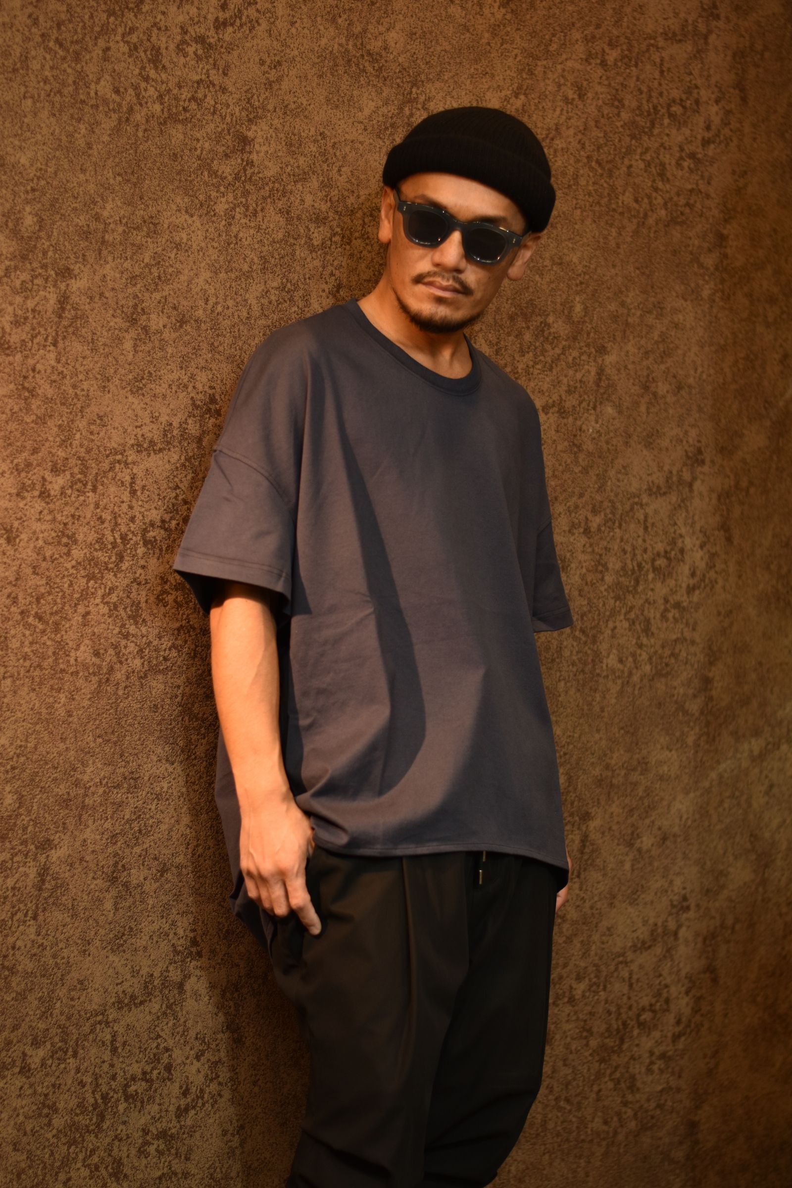 ポンチョTシャツ / LB21SS-TE01-YG (SALVIA BLUE)