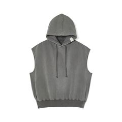 N.HOOLYWOOD × Champion｜REVERSIBLE HOODIE （GRAY / グレー）｜リバーシブル ノースリーブ パーカー｜C8-D109