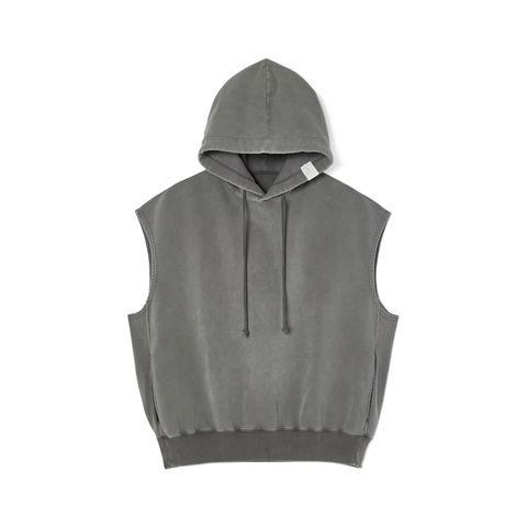 N.HOOLYWOOD × Champion｜REVERSIBLE HOODIE （GRAY / グレー）｜リバーシブル ノースリーブ パーカー｜C8-D109