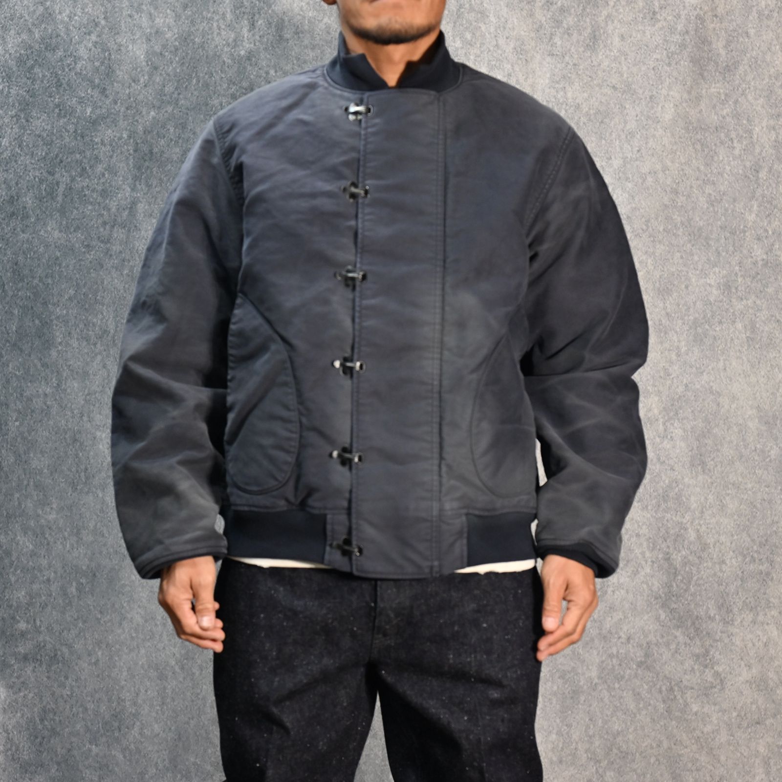 #030 DECK HOOK JACKET / BUZZ RICKSON’S （NAVY） / デッキジャケット （ネイビー）
