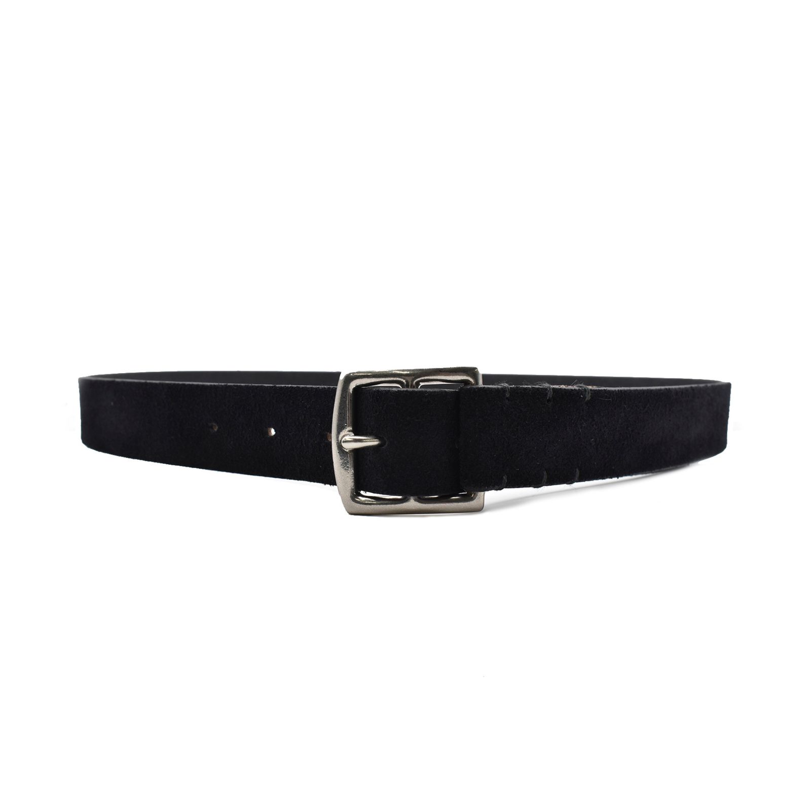 Suede Leather Belt （BLK） / スエードレザー ベルト （ブラック） LBT-016