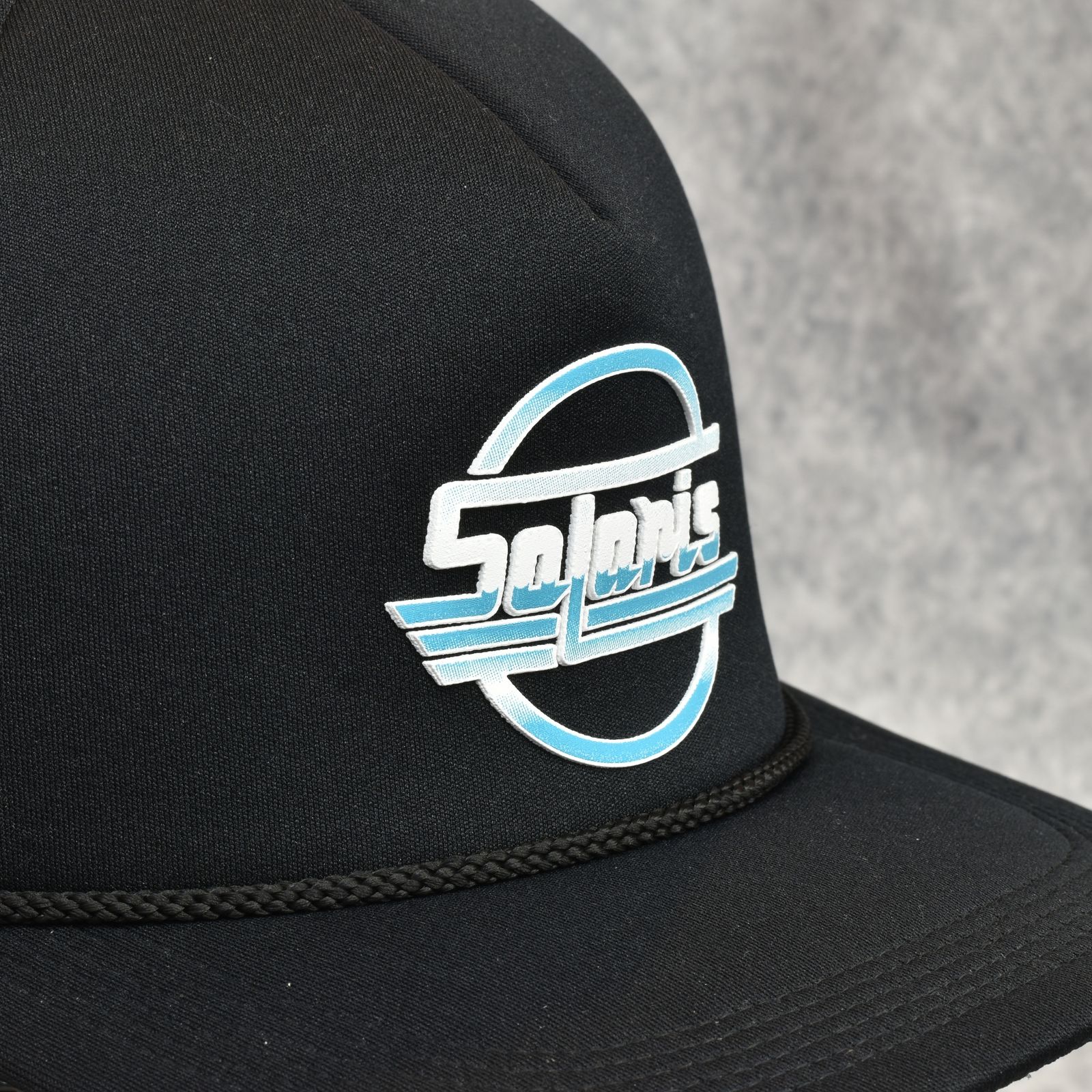 Trucker Mesh Cap "RACERBOY" (BLACK)｜メッシュキャップ｜Y01009