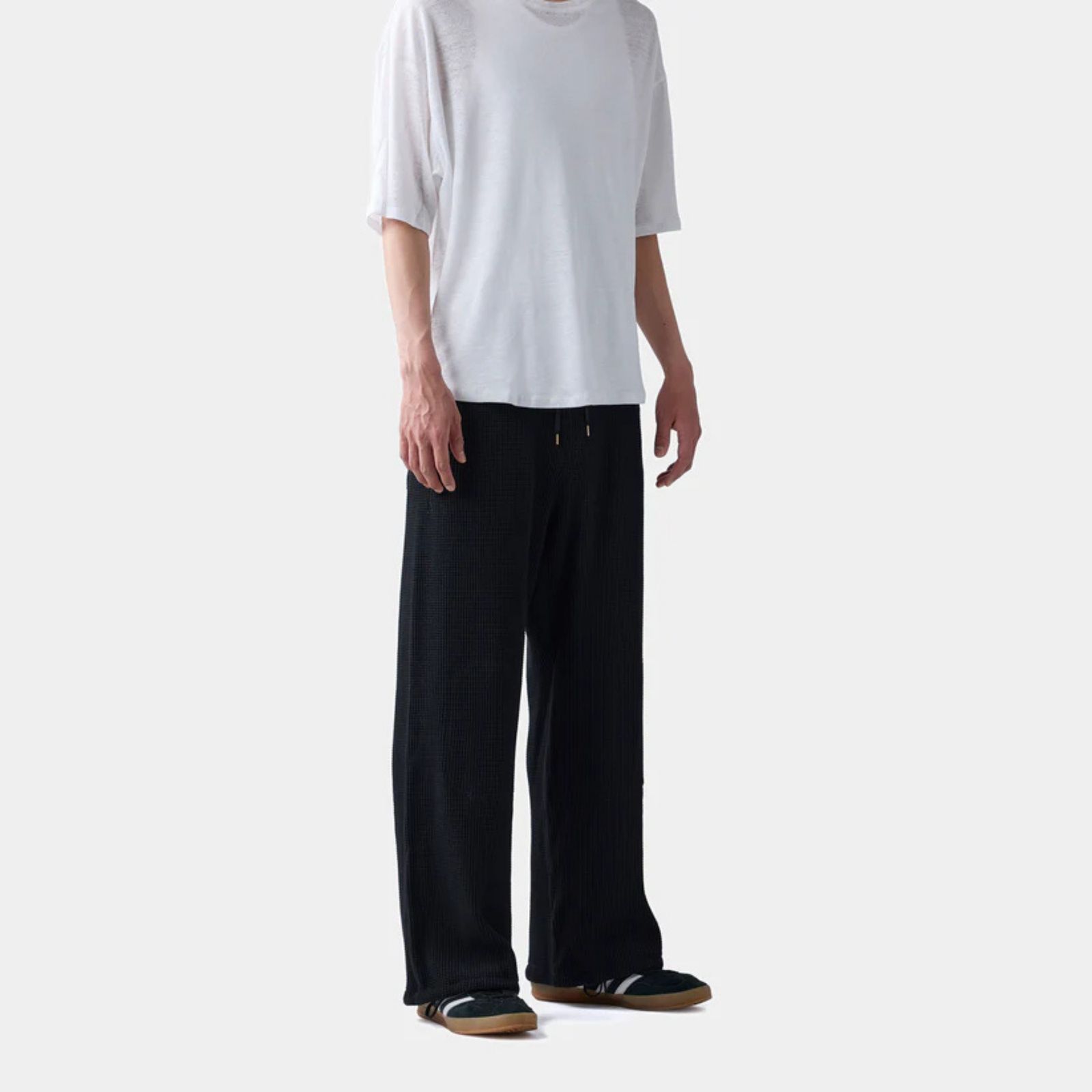 HF thermal straight pants （BLACK）｜サーマル ストレートパンツ （ブラック）｜HF-05