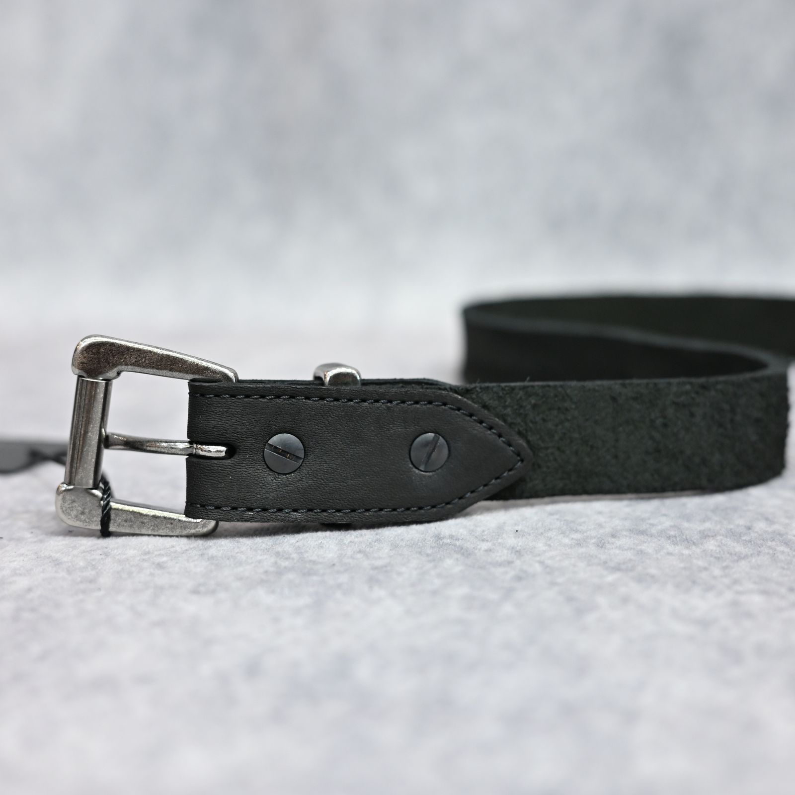 ジャパンショルダー 製品染め 30mmベルト （BLACK / ブラック） 318-41