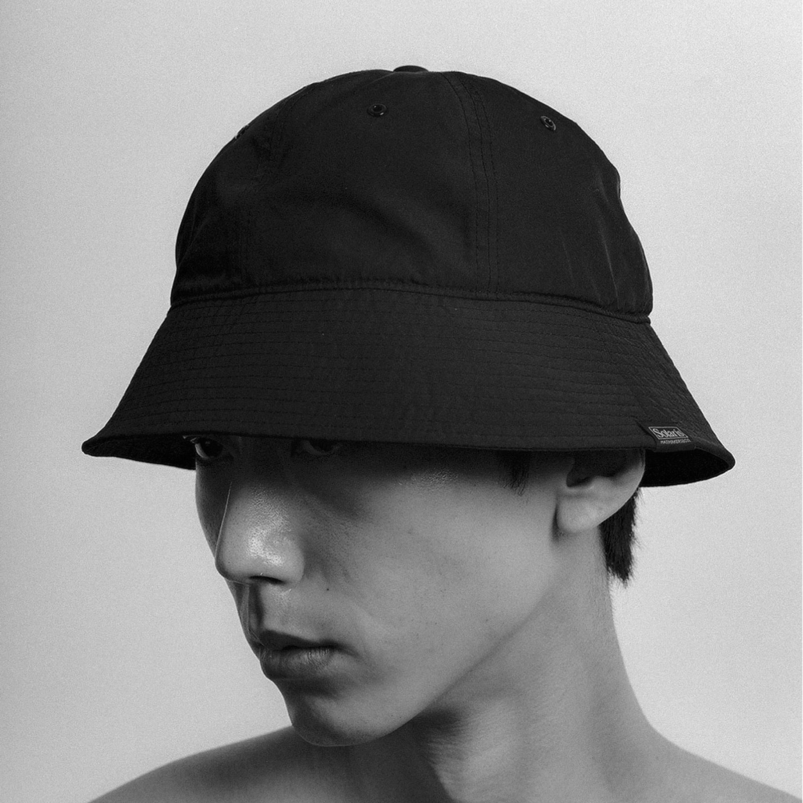 Limonta Twill Bowler Bucket "BADBOY" (BLACK)｜ボーラータイプ バケットハット｜Y01006