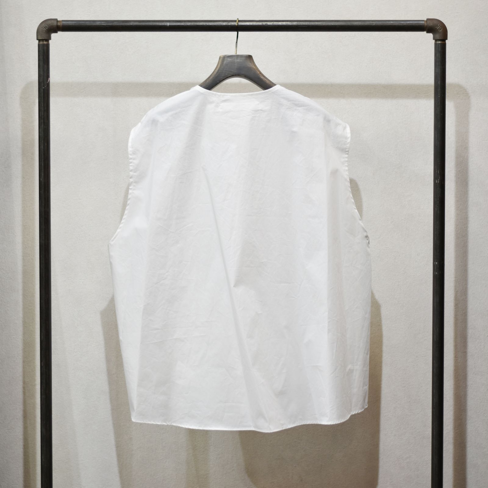 シャツベスト / LB23SS-ESSH01-BC (WHITE)