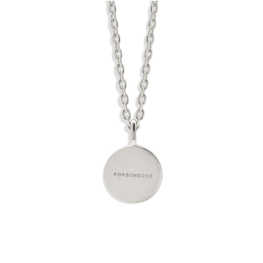 FORSOMEONE - PEACE NECKLACE (SILVER) / ネックレス シルバー | chord