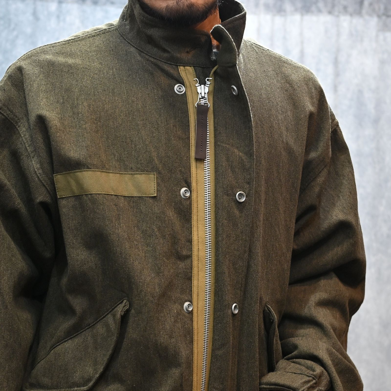 Shrunk Wool Balmacaan CT （KHA）｜モッズコート｜2510-9003