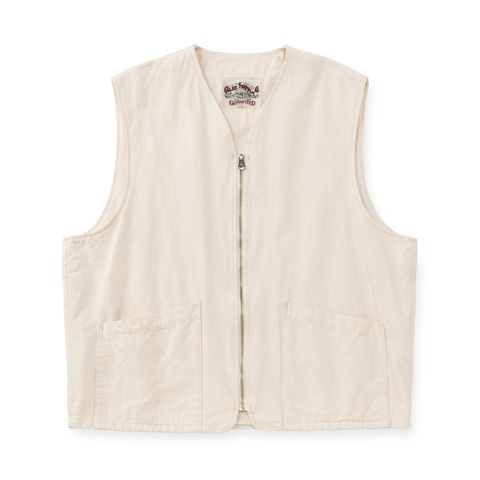 ZIP VEST (IVORY)｜ジップベスト｜CL-26SS023