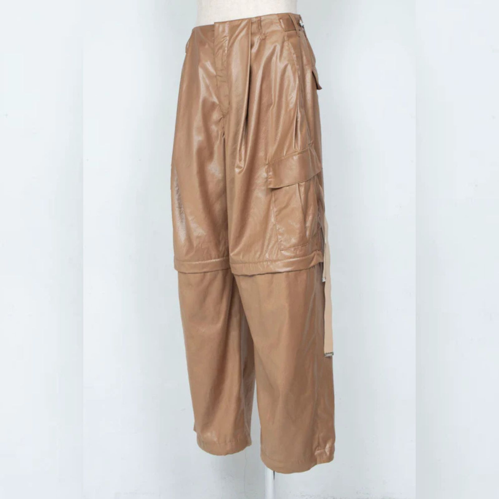 デタッチャブルワイドカーゴパンツ / LB25SS-PT05-FFL (BROWN)