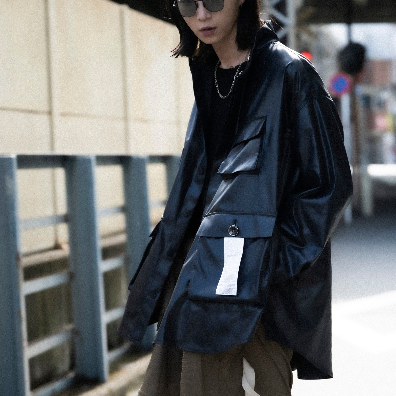 M-65 シャツジャケット (BLACK) / LB25SS-SH07-FFL