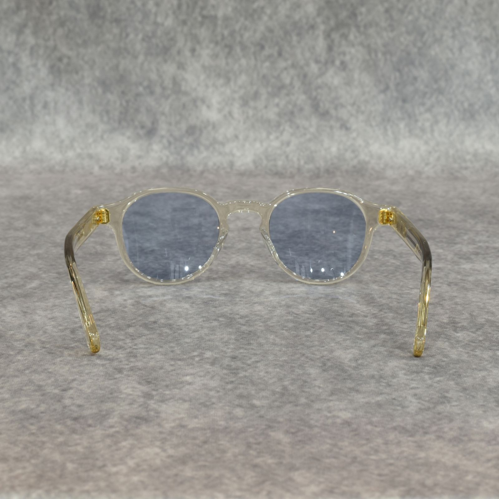 BOSTON TYPE GLASSES (CLEAR / BLUE)｜ボストン サングラス｜CL-25AW001G