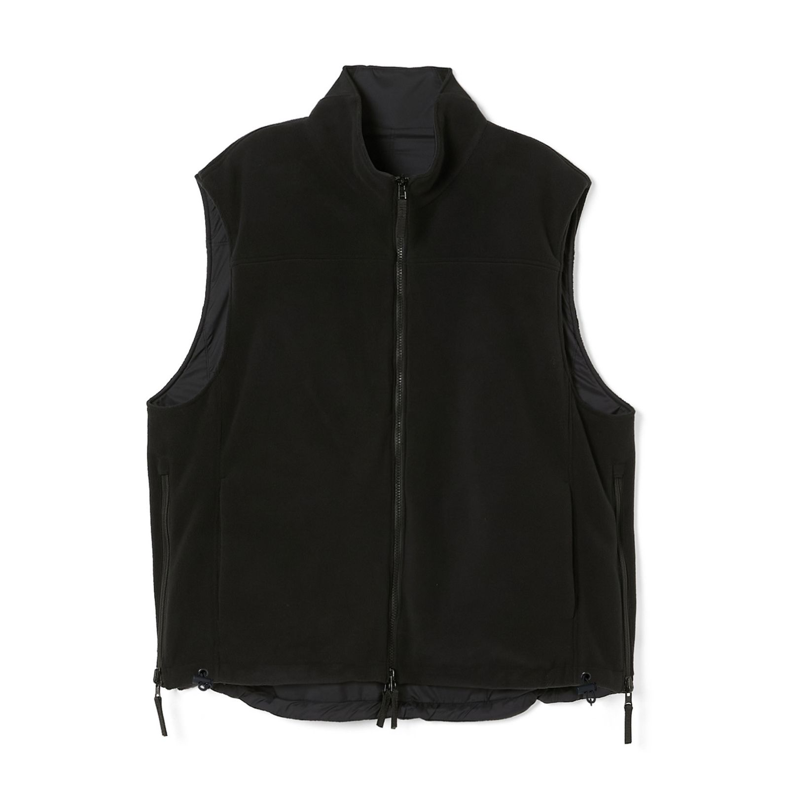 REVERSIBLE VEST （BLACK）｜リバーシブル ベスト｜9252-VE01-003