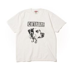 DALMATION TEE (WHITE)｜ダルメシアン プリントTシャツ｜CR-26SS012