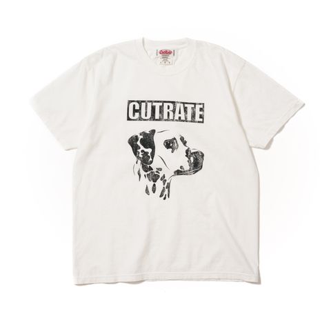 DALMATION TEE (WHITE)｜ダルメシアン プリントTシャツ｜CR-26SS012