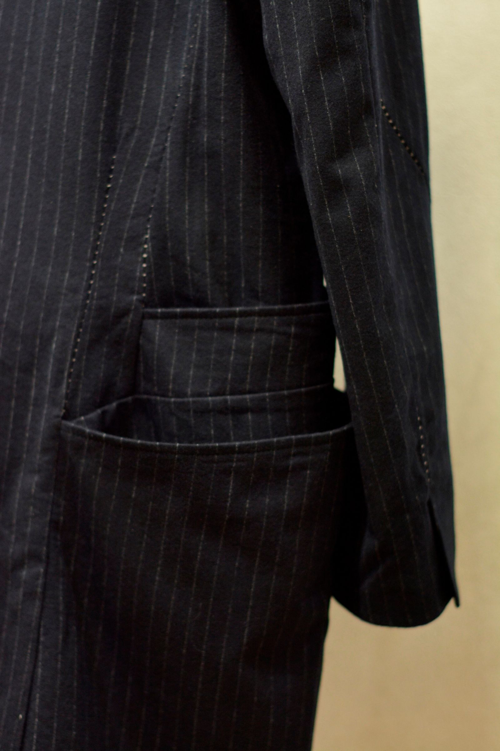 BALMACAAN COAT W/OVER PKT LINED"