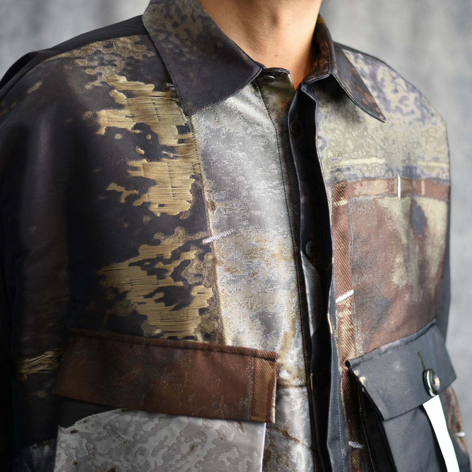 サイドベンツCPOシャツジャケット / LB24AW-SH07-JQD-NBG (LUMBER & METAL)