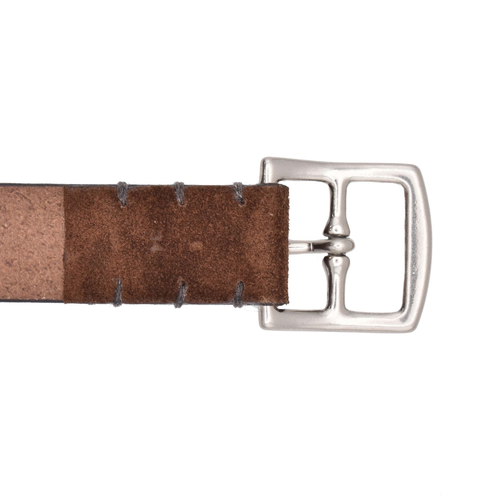 Suede Leather Belt （DBR） / スエードレザー ベルト （ダークブラウン） LBT-016