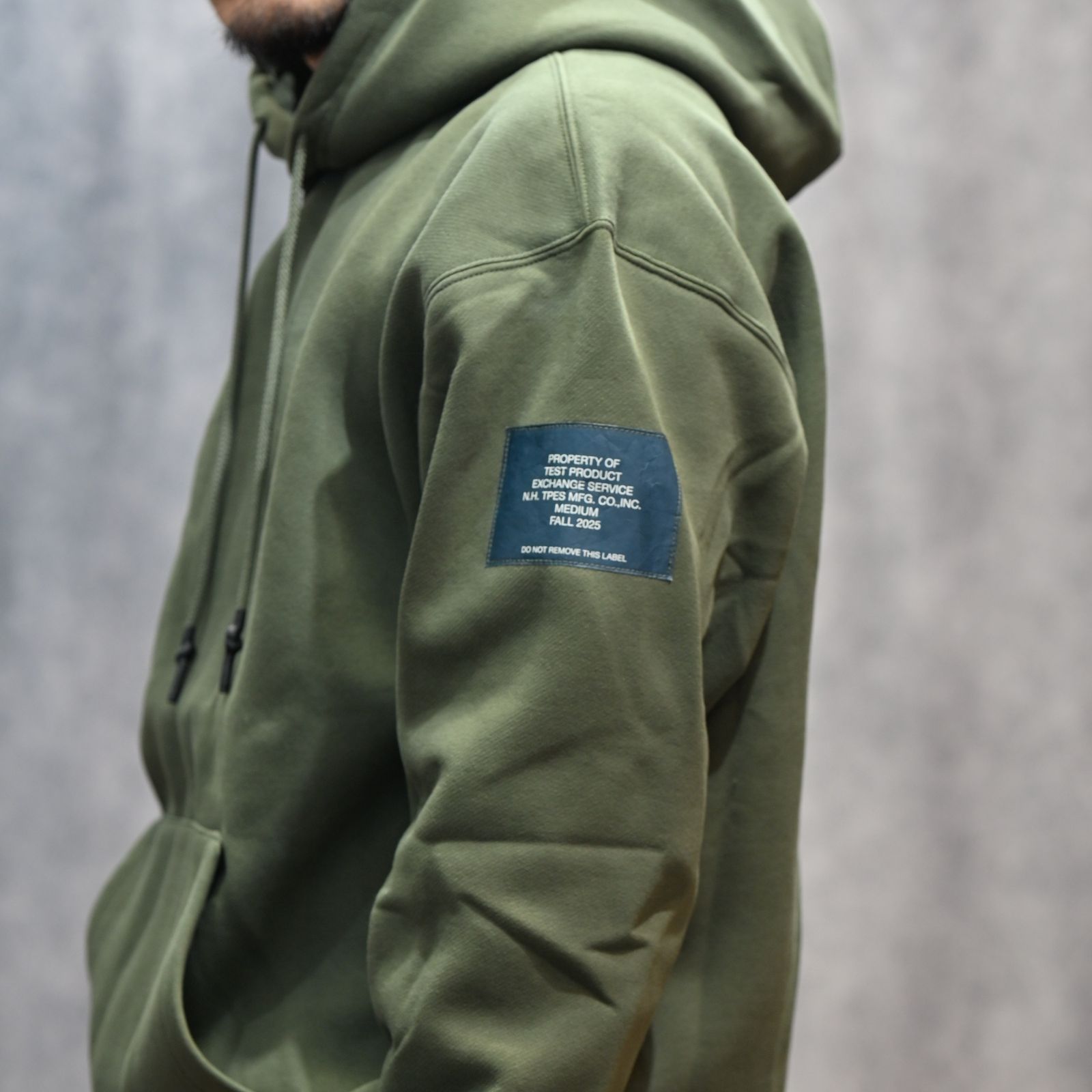 EXCHANGE SERVICE HOODED SWEATSHIRT （KHAKI） /  スウェット パーカー （カーキ） 9252-CS80