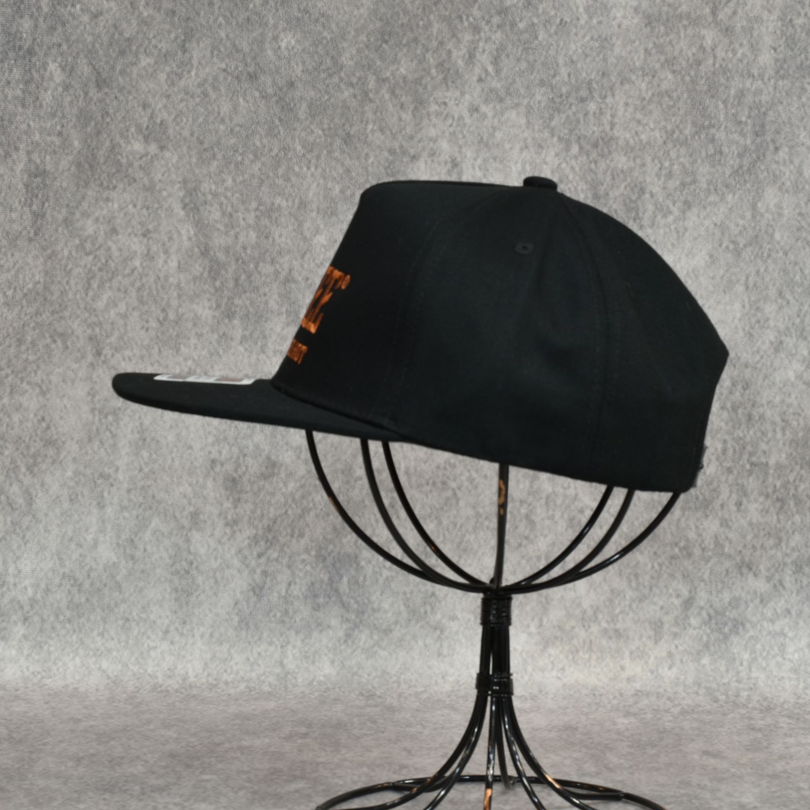 CALEE NATIONAL LOGO SOUVENIR CAP (BLACK/ORANGE)｜ベースボール キャップ｜CL-25EA001EX