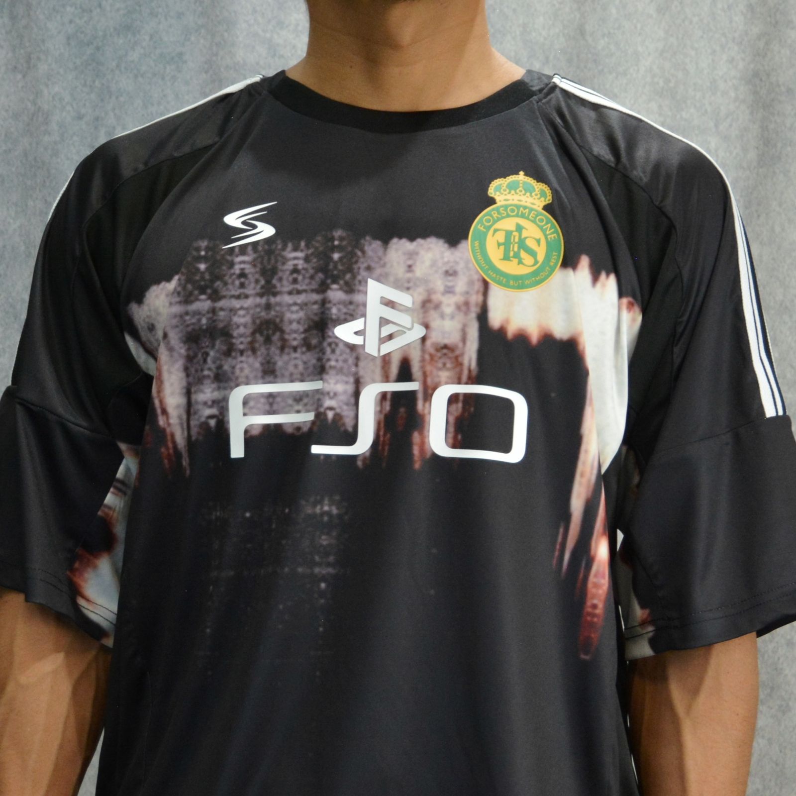 GAME  T-SHIRT (BLACK） / サッカーシャツ （ブラック） 78001108