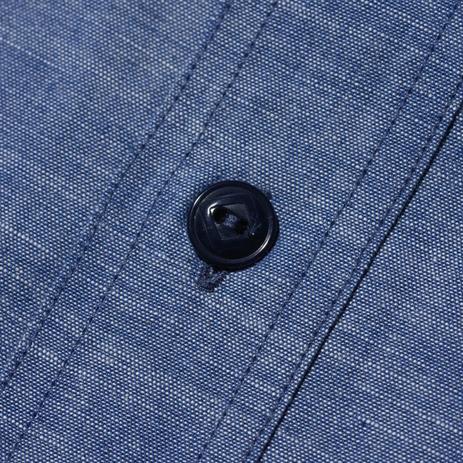 Y1942 S-SLEEVE CHAMBRAY SHIRT （INDIGO）｜シャンブレー 半袖シャツ （インディゴ）