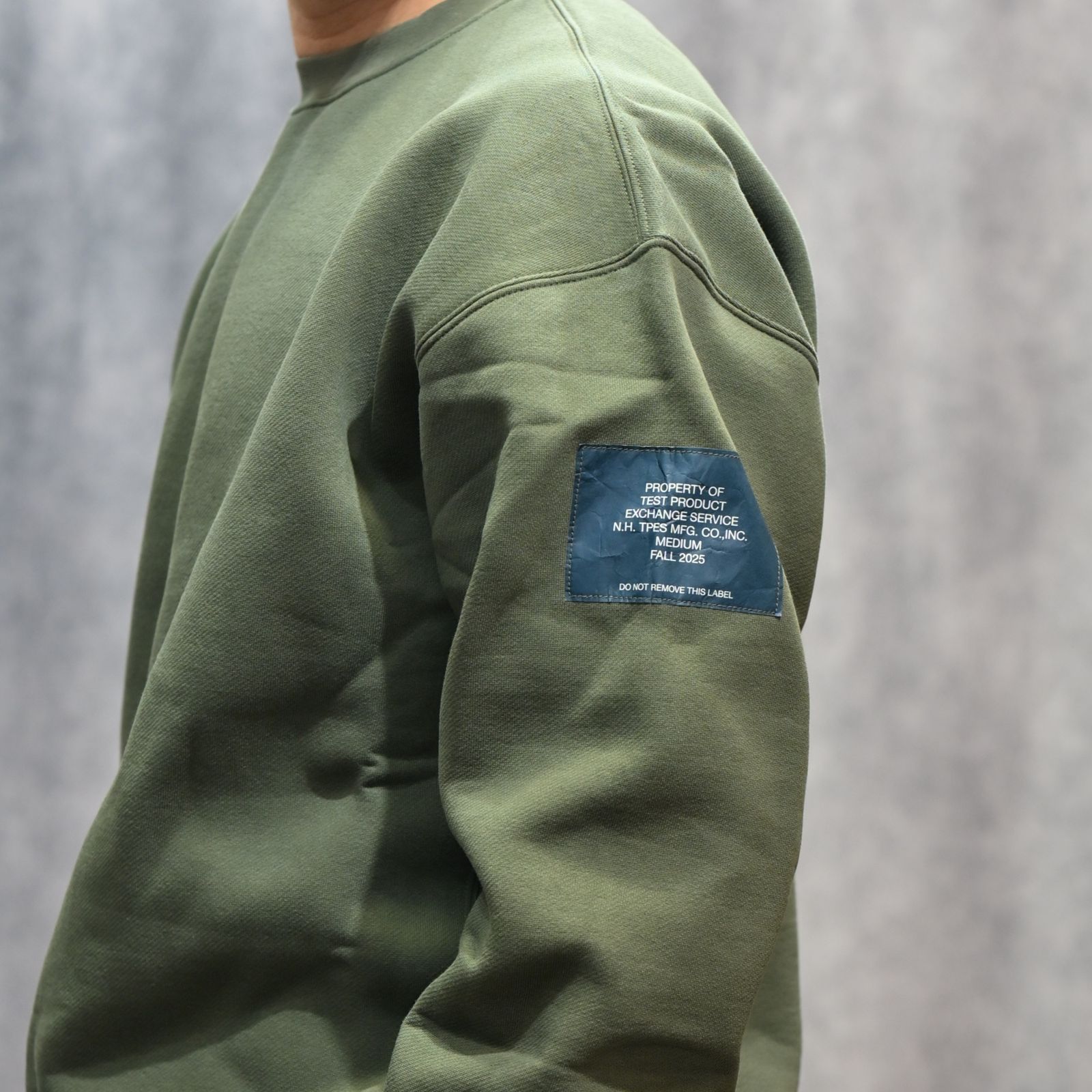EXCHANGE SERVICE SWEAT SHIRT （KHAKI） / エクスチェンジ スウェットトレーナー （カーキ） 9252-CS81
