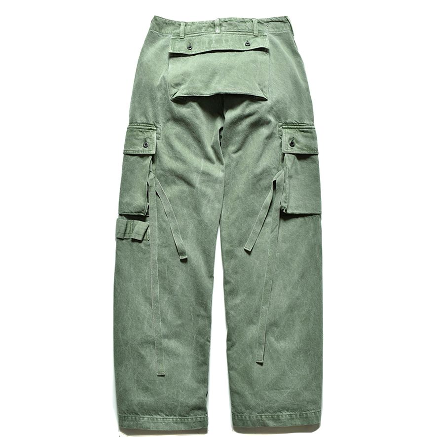 kiton デニムパンツ　カーキ MINEDENIM - Denim Wide Cargo PS （KHA） / デニム ワイド