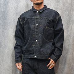 #029 WW II LV T-BACK DENIM JACKET ONE-WASHED （INDIGO） / デニムジャケット Gジャン ワンウォッシュ 大戦モデル （インディゴ）