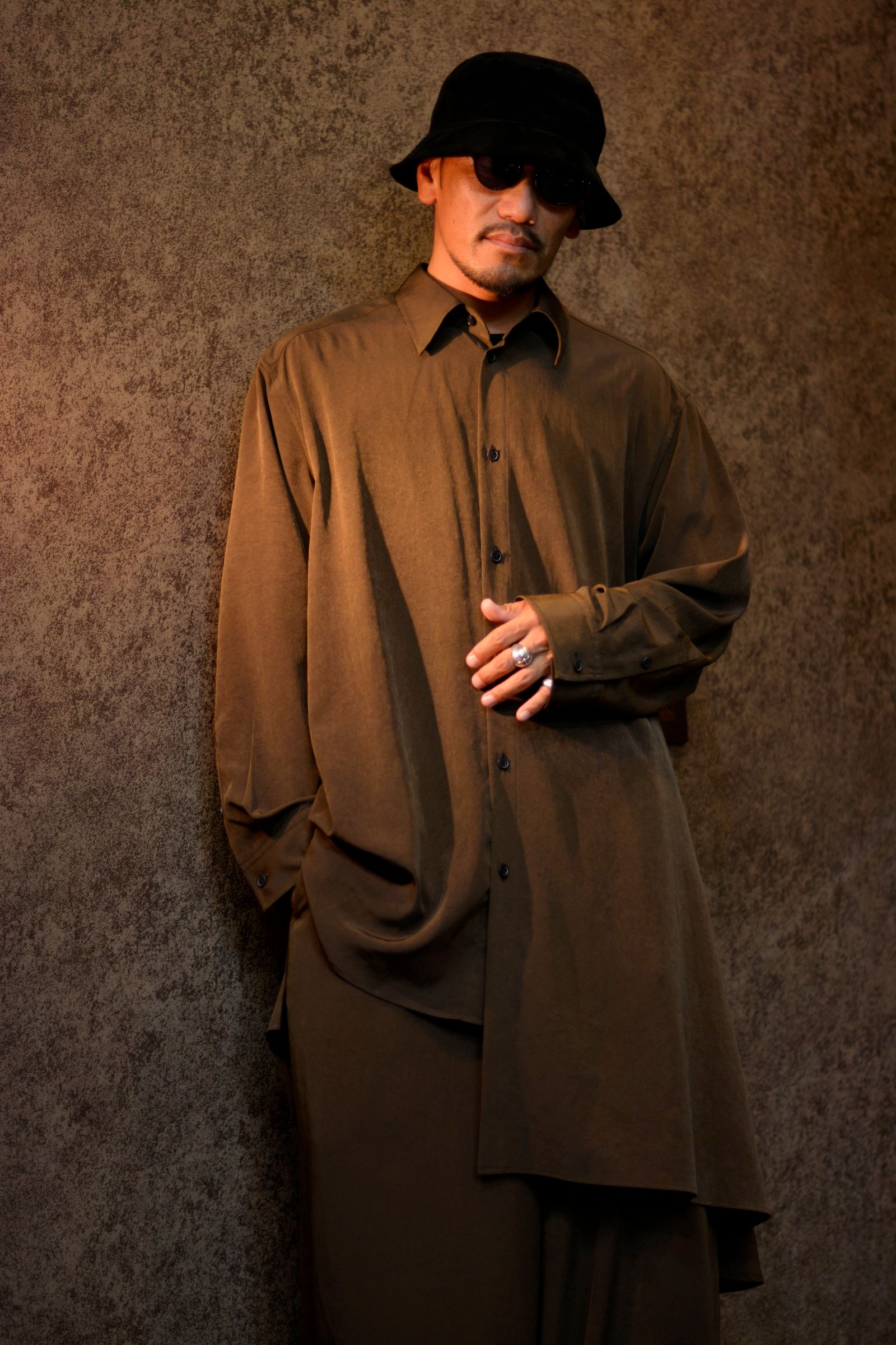Ground Y - Big asymmetric shi | chord online store