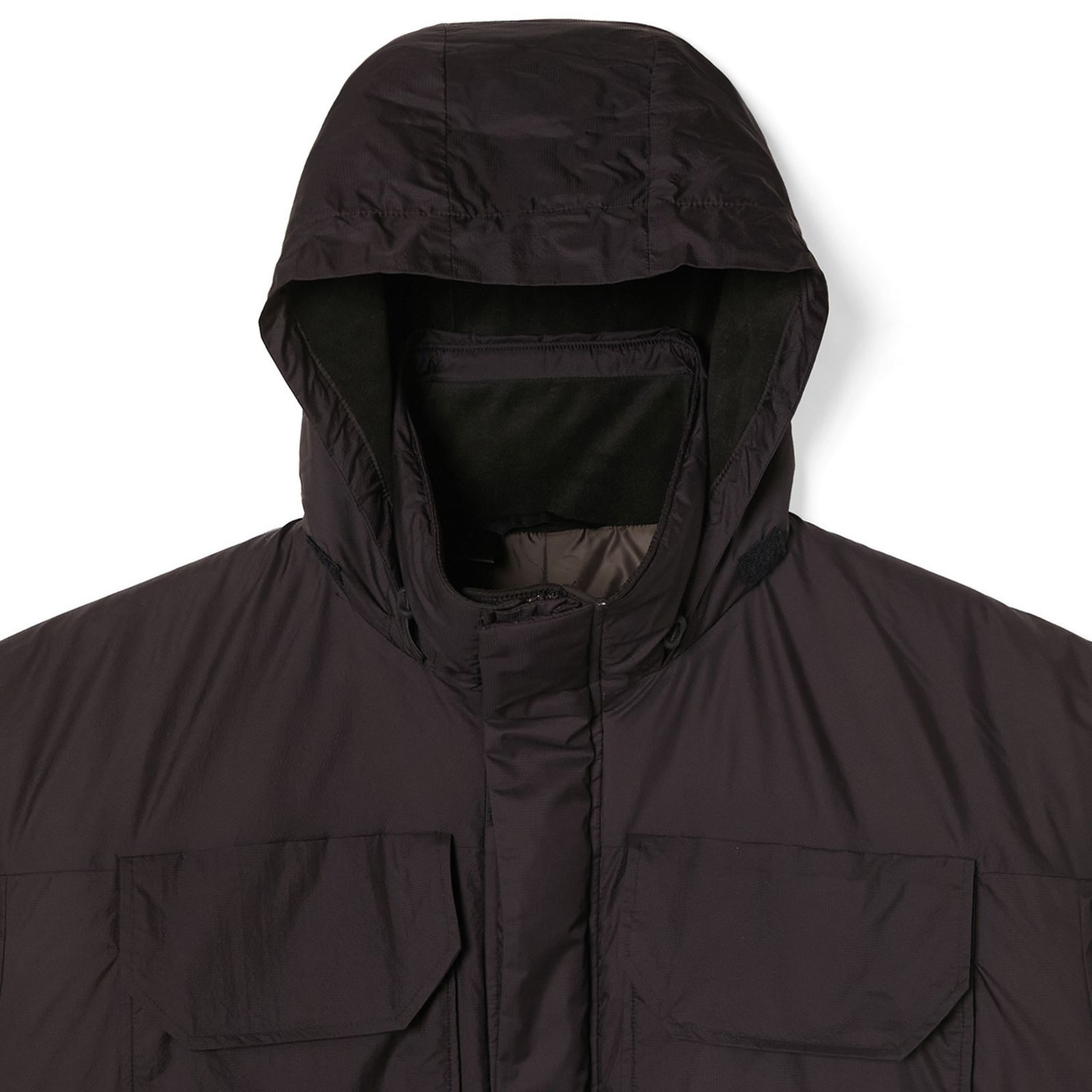 PUFFER BLOUSON （BURGUNDY / バーガンディー） フード付きブルゾン｜2262-BL07-015
