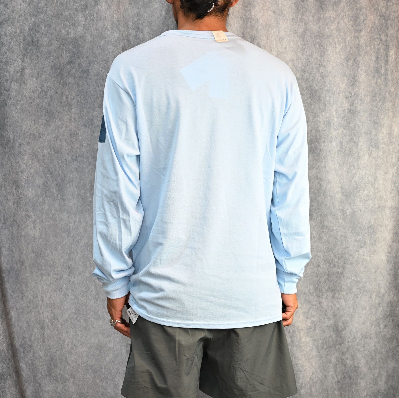 LONG SLEEVE T-SHIRT （L.BU） / ロングスリーブ TEE （ライトブルー）