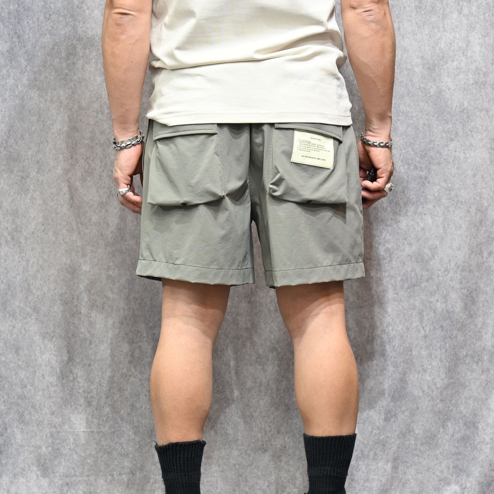 EXCHANGE HALF PANTS （GRAY / グレー）｜ハーフパンツ｜9261-CP52-004