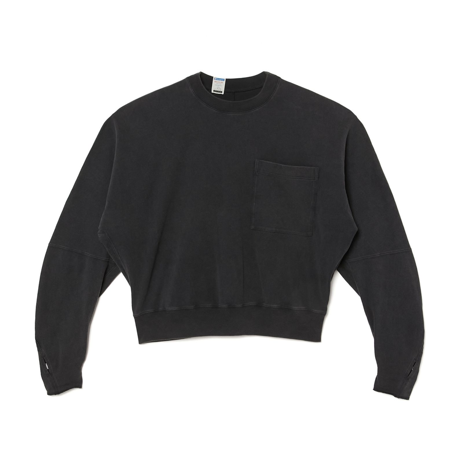 Champion “NEW WEAVE” LONGSLEEVE T-SHIRT （CHARCOAL）｜チャンピオン ニューウィーブ トレーナー｜C8-C216