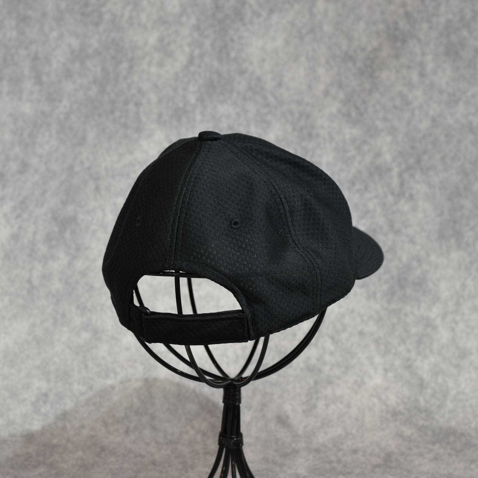 C LOGO REPLICA CAP (BLACK)｜メッシュ ベースボールキャップ｜CL-26SS046