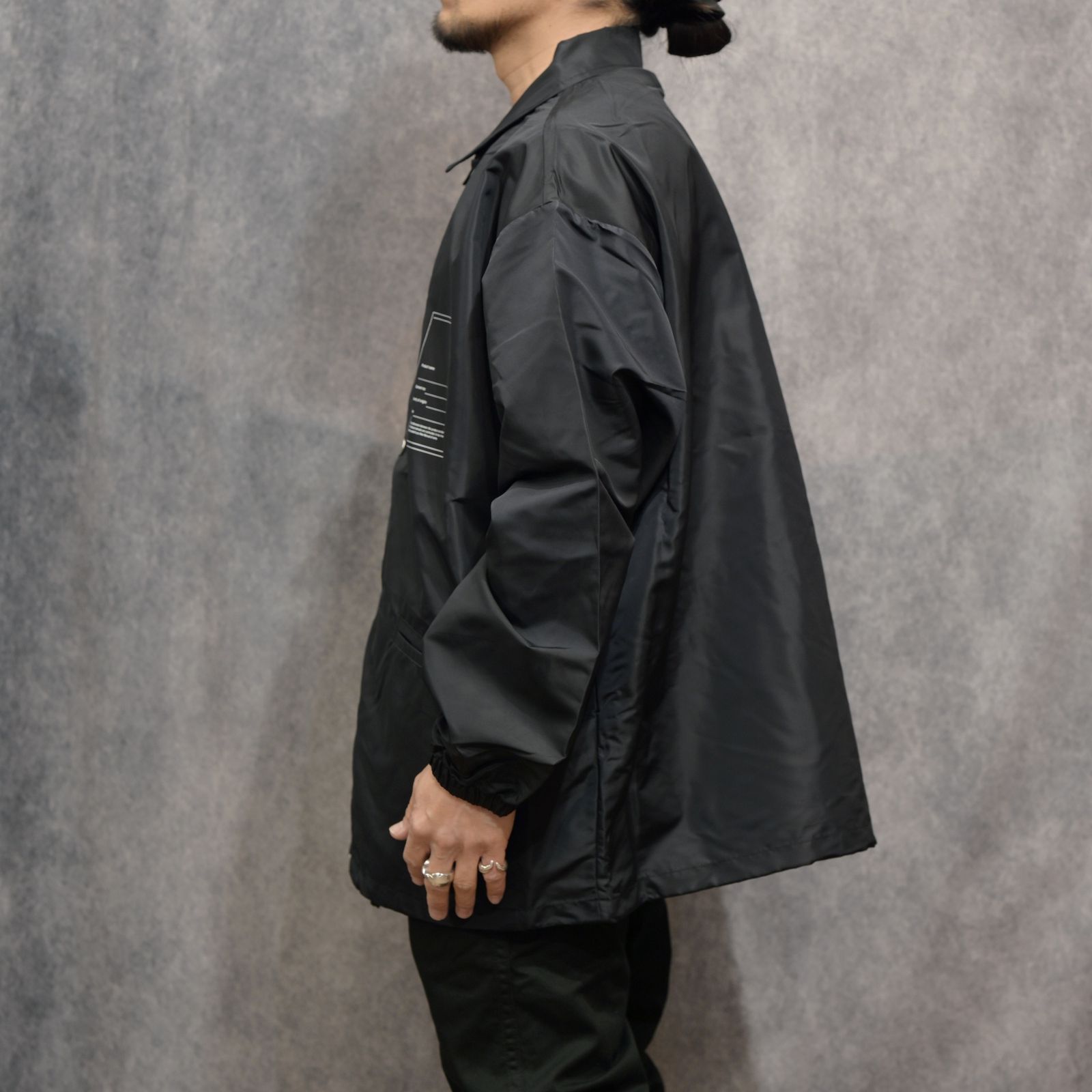 COACH JACKET （BLACK） / コーチジャケット （ブラック） 2026SS-JK-2-YT