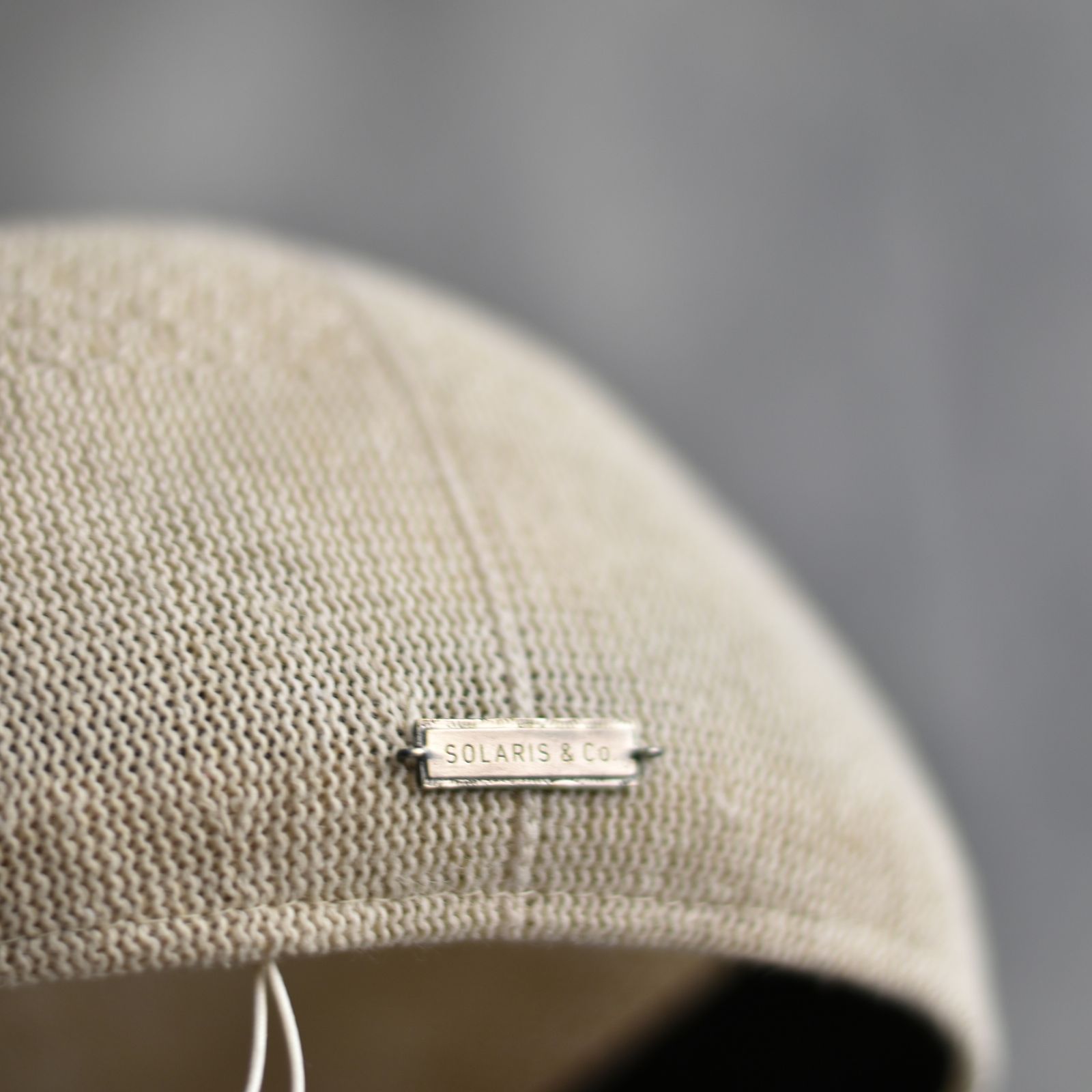 Solaris&Co ハンチング　ブラック　専用 SOLARIS&CO. - Linen Hunthing Cap 