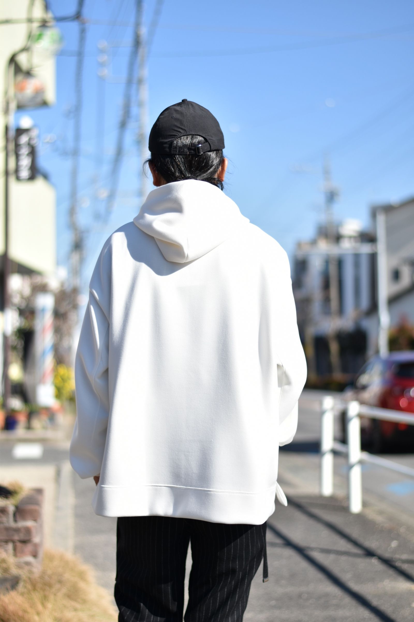 ジップベント フーディ / LB22SS-PK01-NM (WHITE)