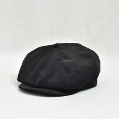 16W Couduroy Casquette "OLDBOY" (BLACK)｜コーデュロイ キャスケット｜Y01005