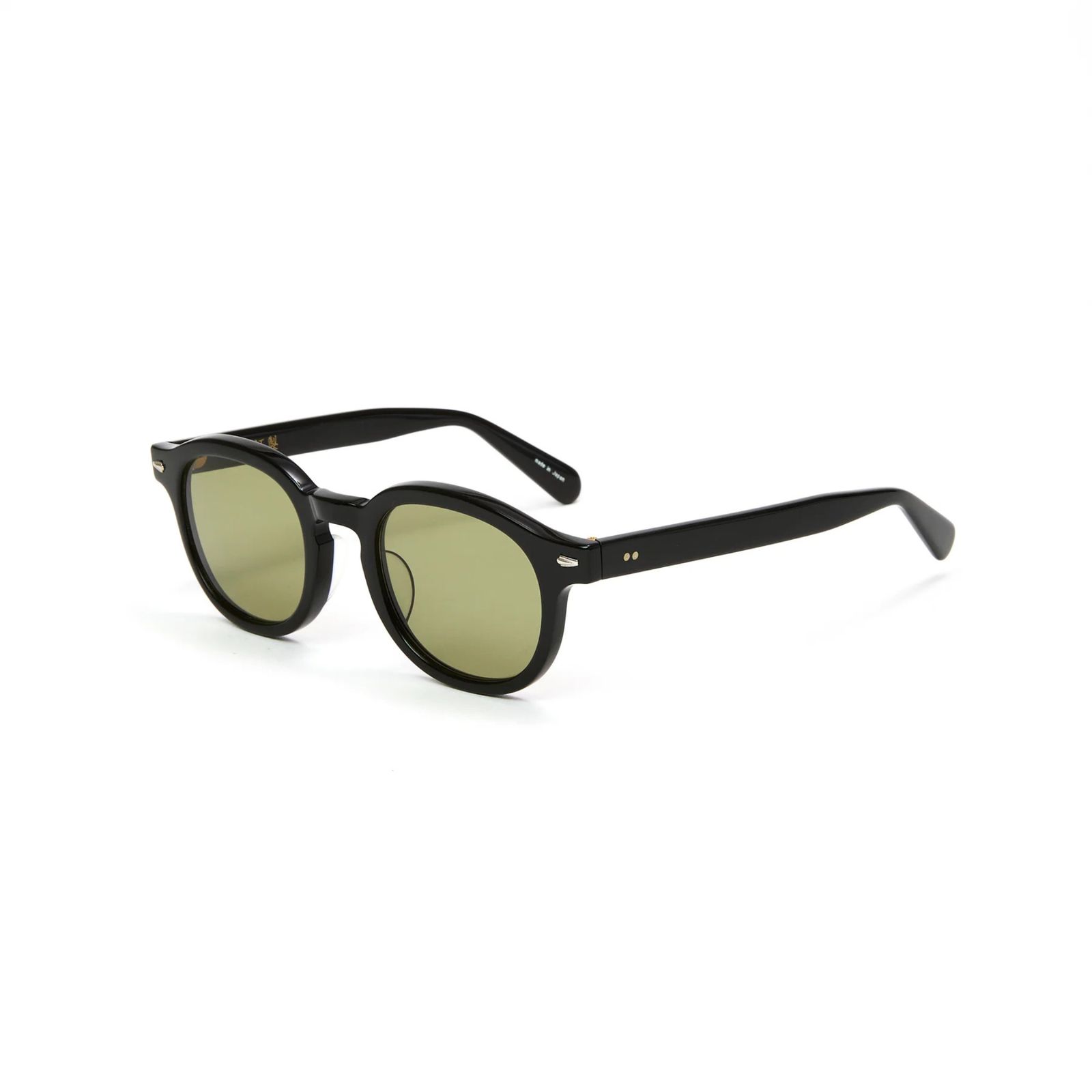 B/W TYPE GLASSES (BLACK / GREEN)｜ボストン/ウェリントン サングラス｜CL-25AW002G