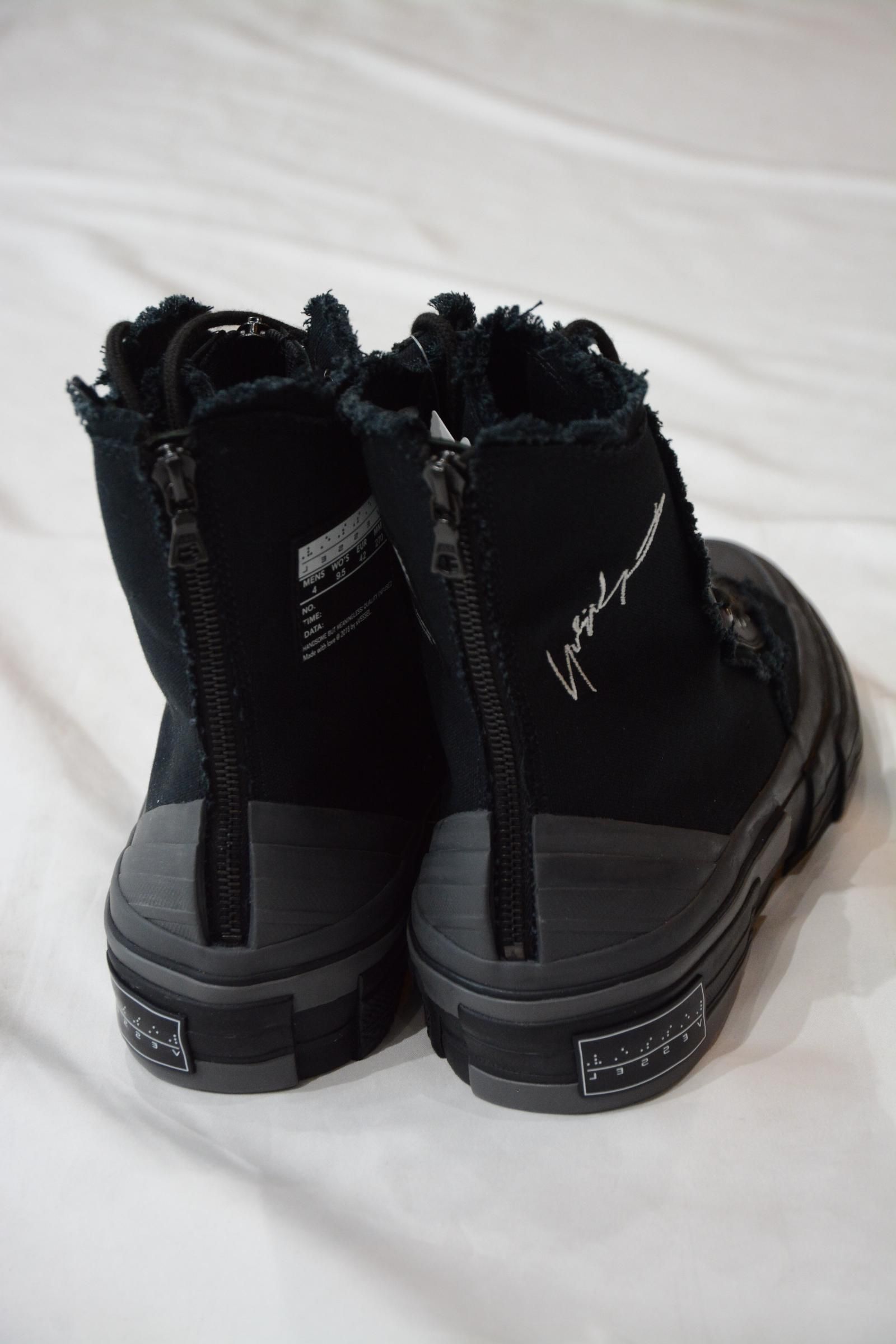 B Yohji Yamamoto × VESSEL HIGH ハイカットスニーカー